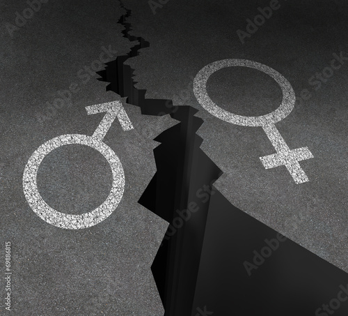 Obraz na płótnie Gender Gap