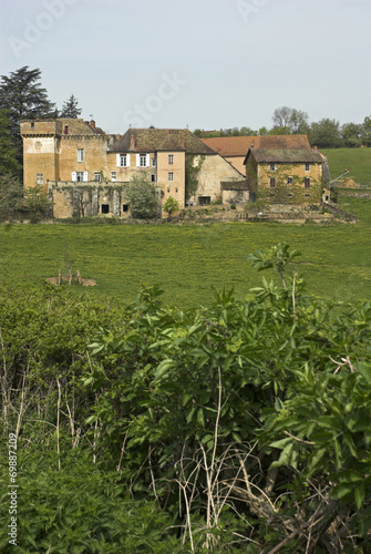 Chateau de Solarnay sur Guye, 71, saone et loire photo