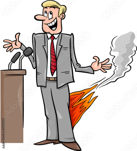 pants on fire saying cartoon