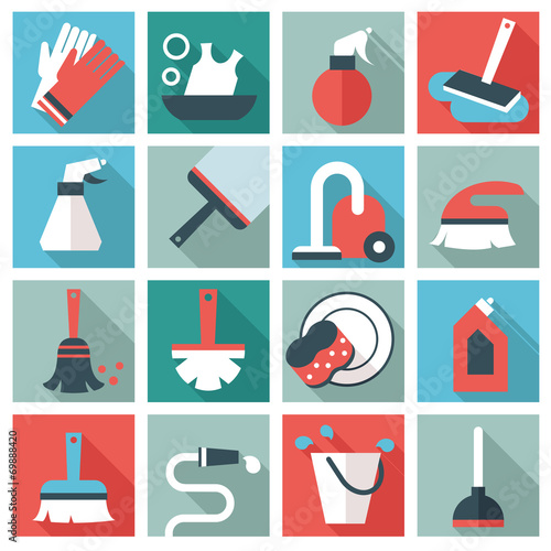 Cleaning icons