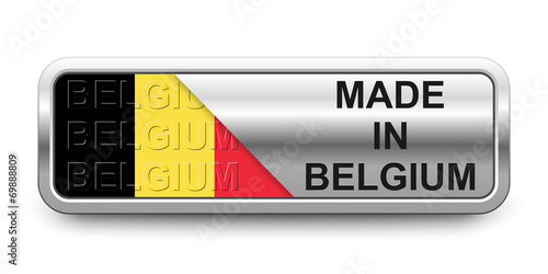 Made in Belgium Button