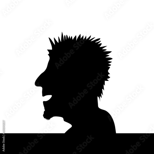 man head vector