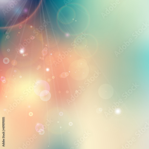 Four seasons concept background design