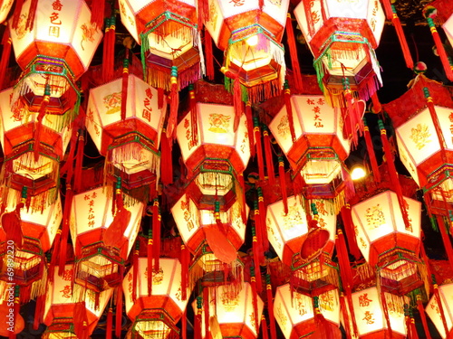 Canvas Print chinese lamp