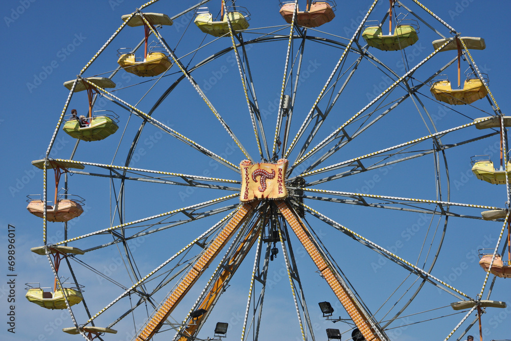 Obraz premium A travelling funfair