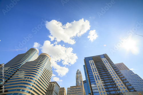 Skyscrapers of Minneapolis, Minnesota. © eunikas