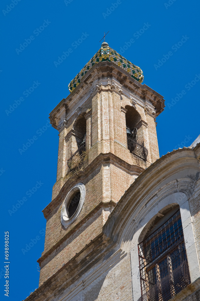 Church of St. Lorenzo. San Severo. Puglia. Italy.