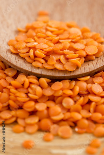 Dry Organic Red Lentils