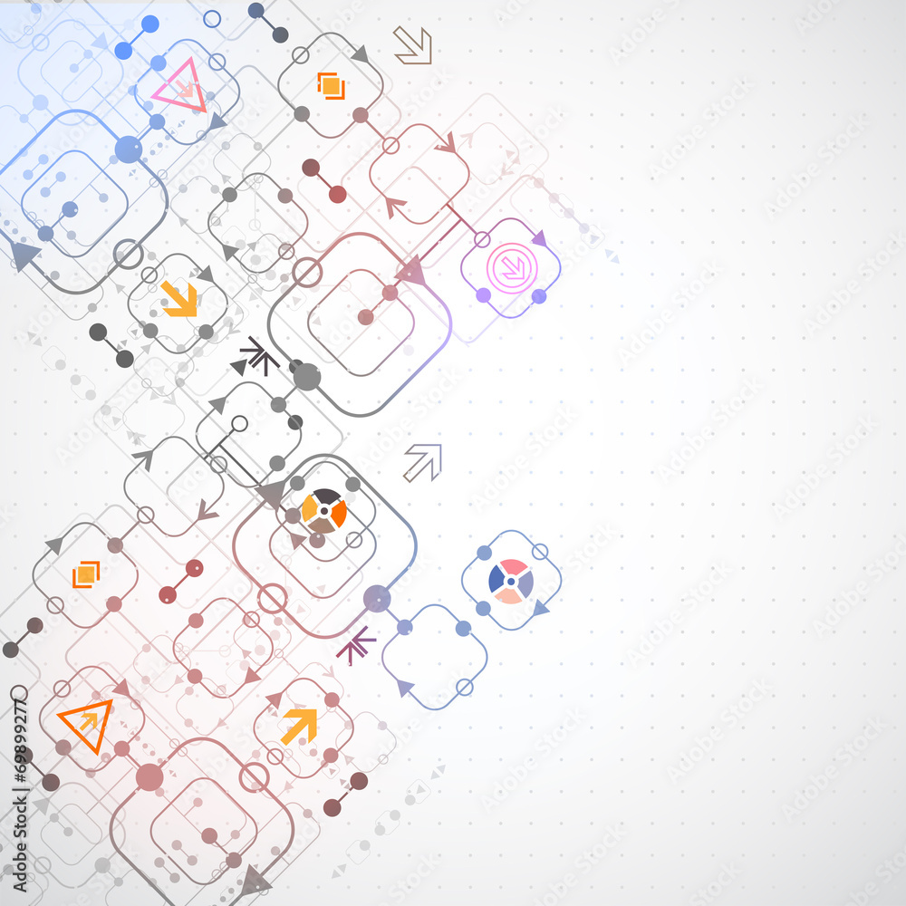 Abstract technological background Abstract technological background