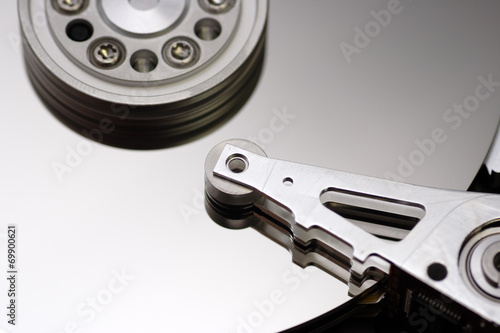 Wallpaper Mural Inside the hard disk drive Torontodigital.ca