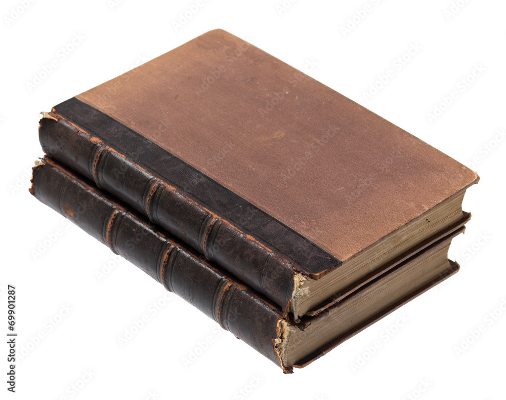 Obraz premium old books isolated