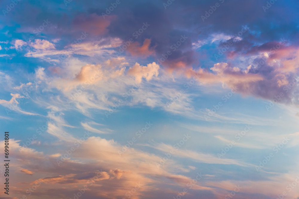 Fototapeta premium sunset sky