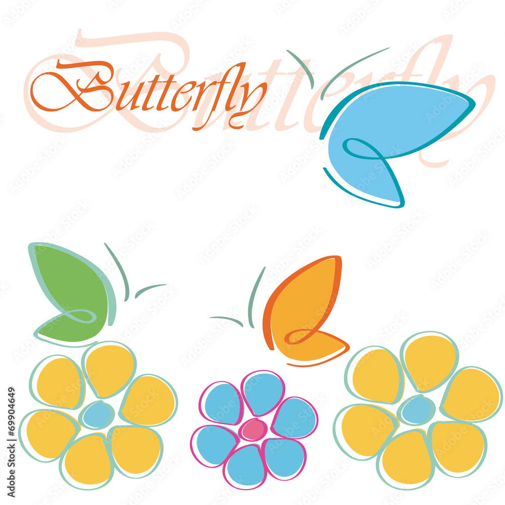 Obraz premium butterflies