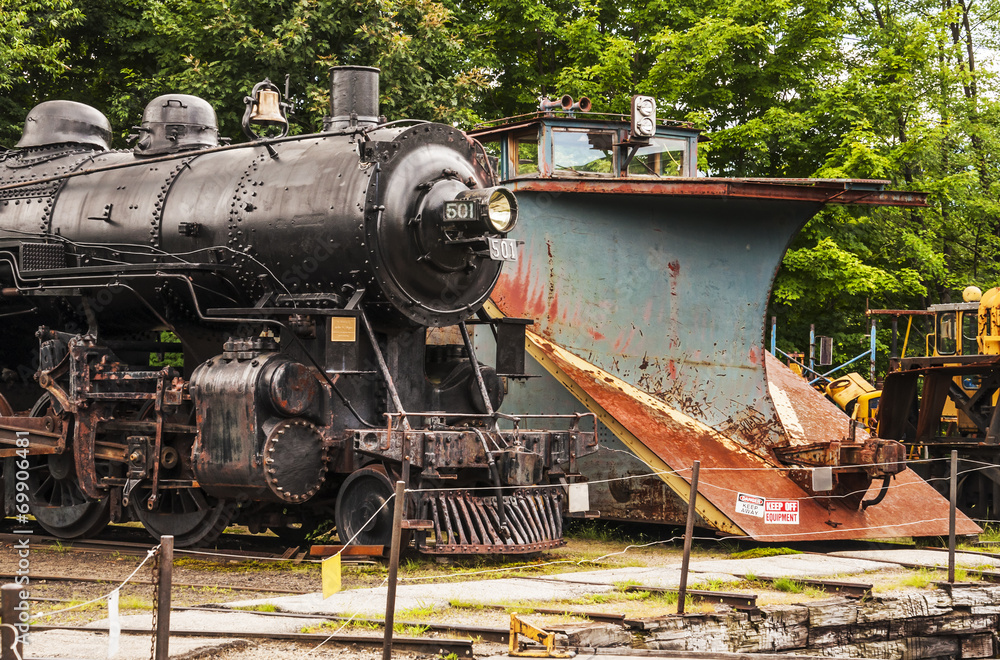 Naklejka premium Locomotive