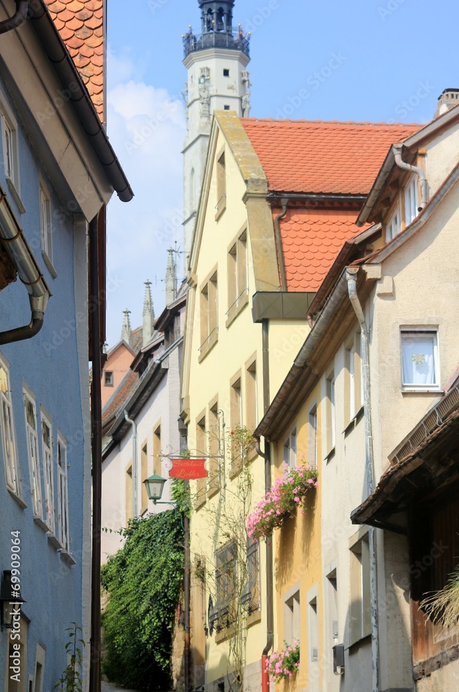 Fassade in Rothenburg