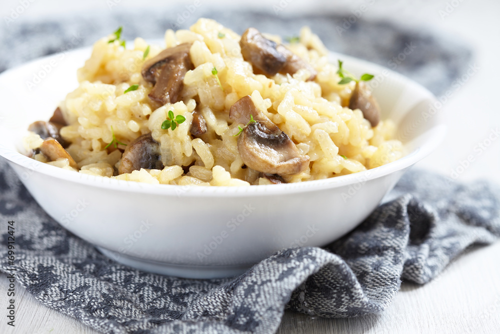 Mushroom risotto Mushroom risotto