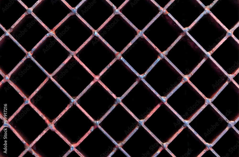 Old rusty lattice Old rusty lattice