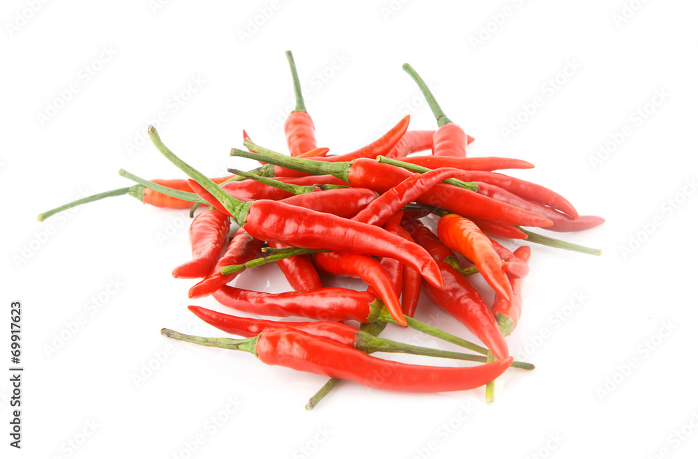 chilli peper on white background chilli peper on white background
