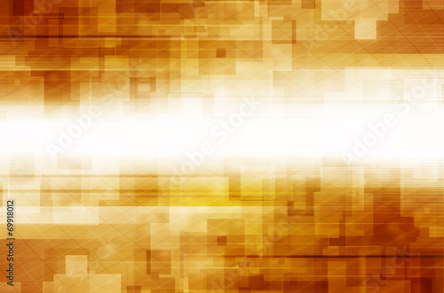 Abstract square tech design background.