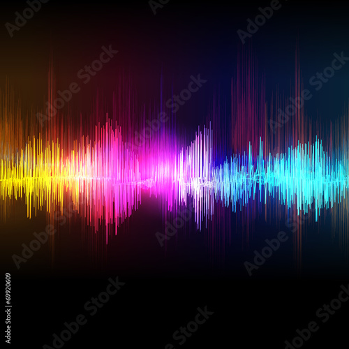 music equalizer wave