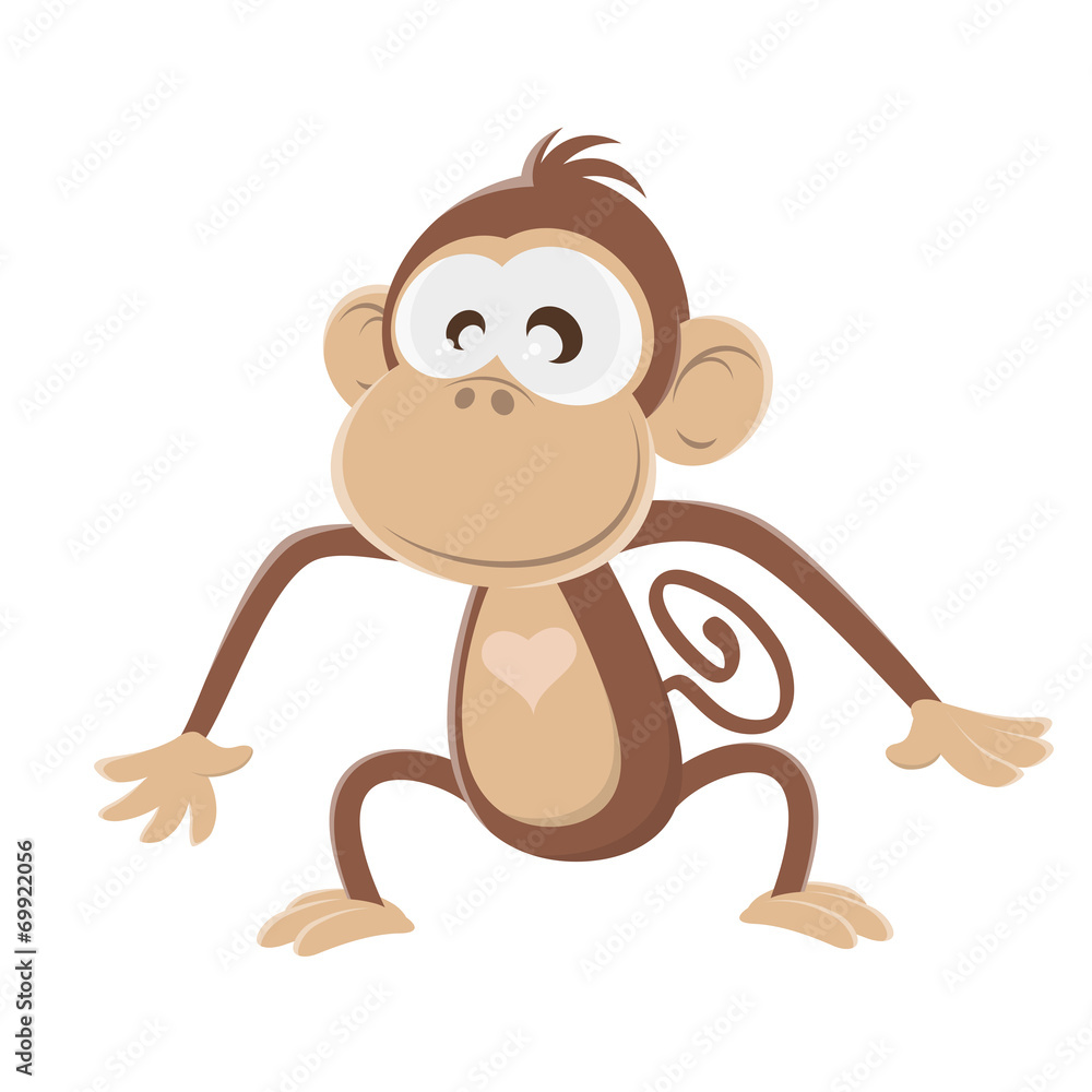 affe lustig vektor affe lustig vektor