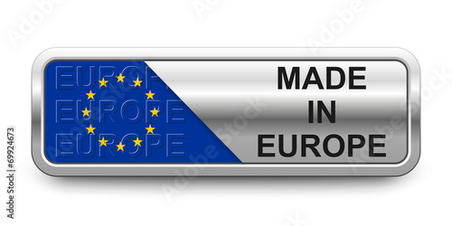 Made in Europe Button