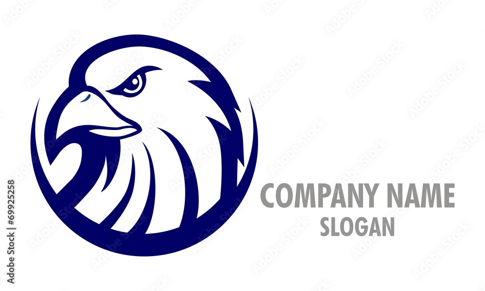 Obraz premium Eagle Head Logo