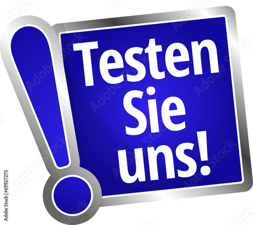 Testen Sie uns!