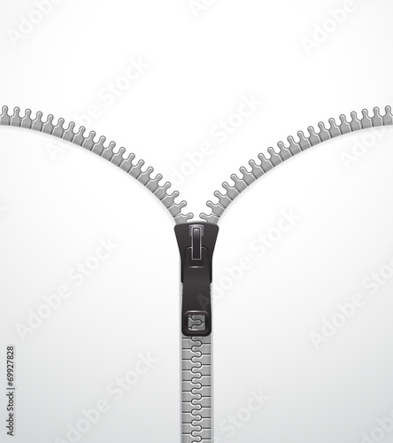 Zipper vector template