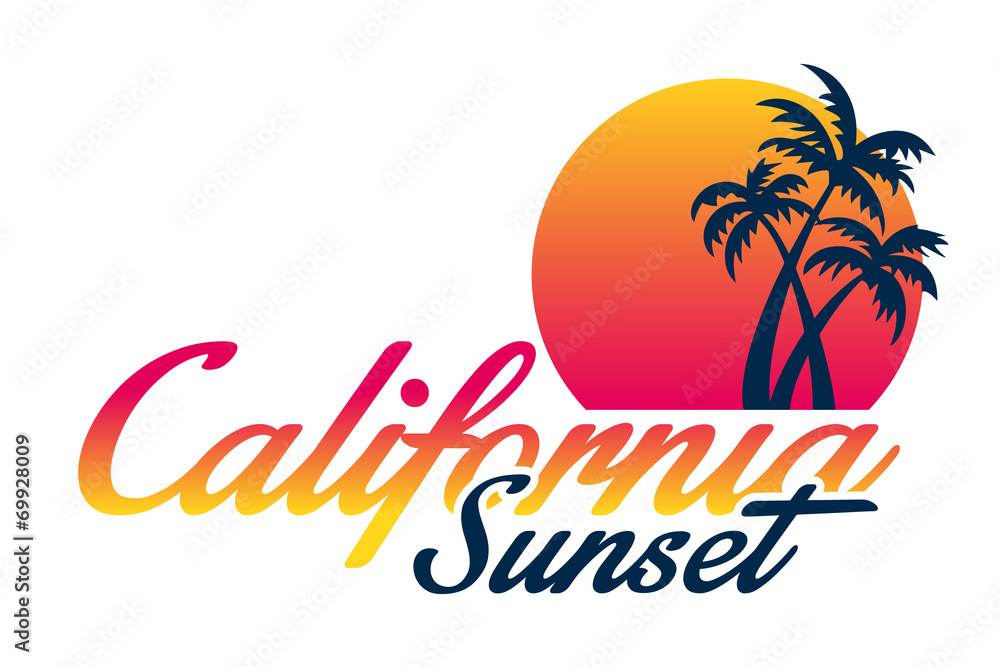 Fototapeta premium California Sunset