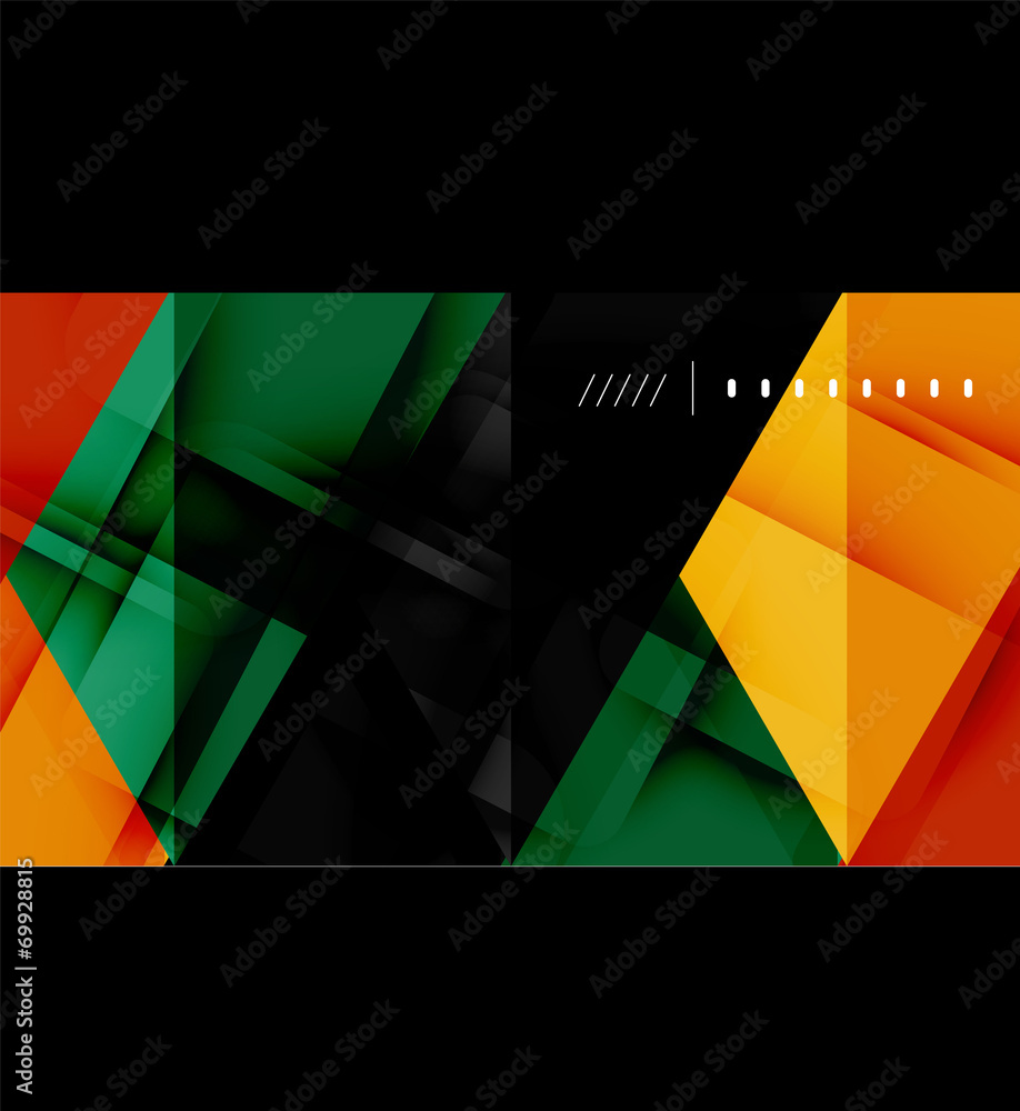 Hi-tech geometric futuristic business background