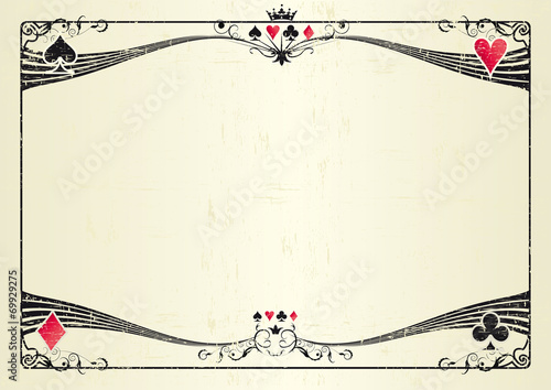 Horizontal grunge casino