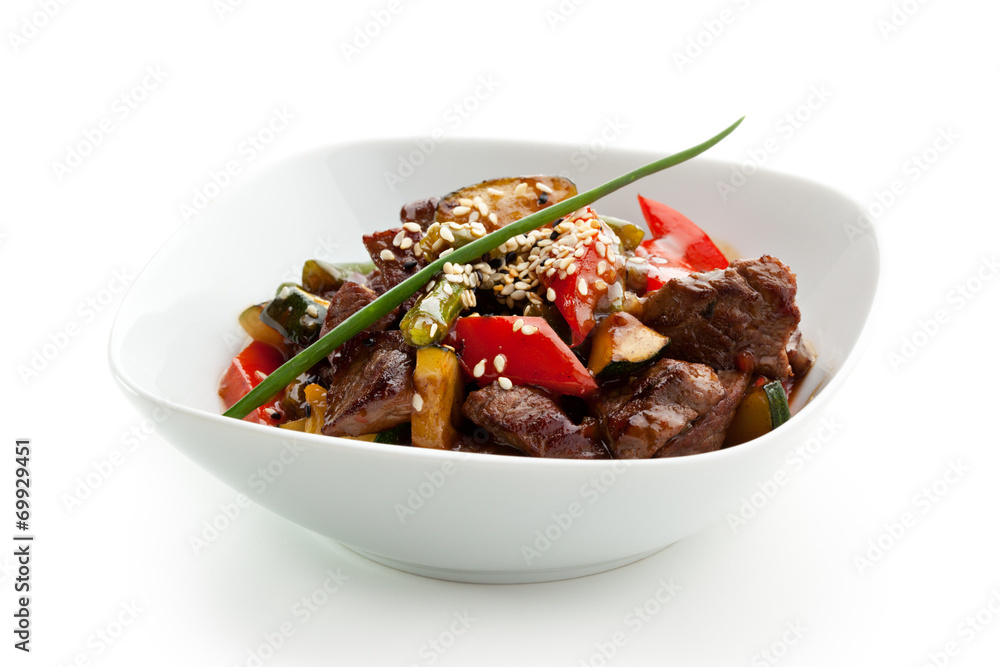 Veal with Vegetables Veal with Vegetables