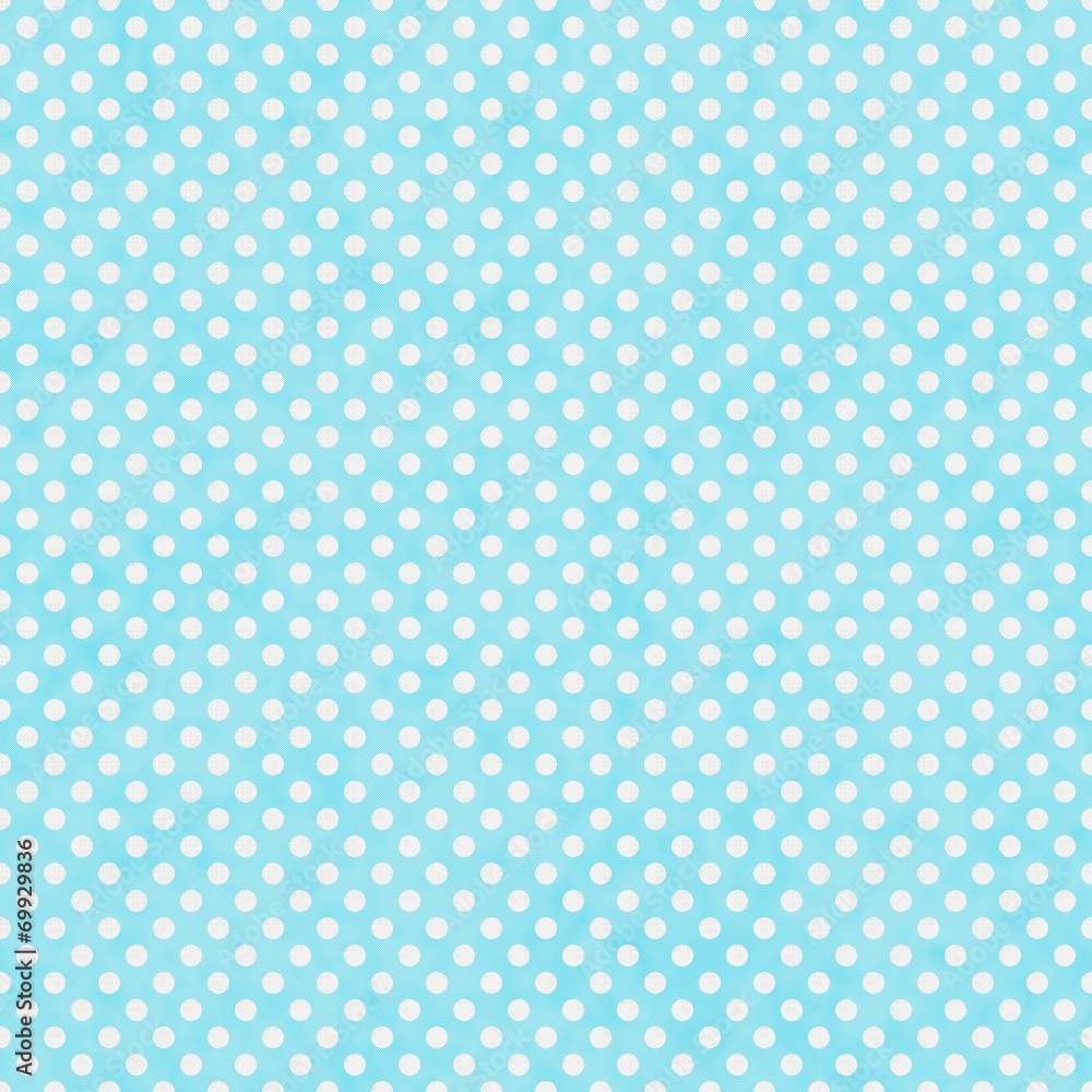 Bright Teal and White Small Polka Dots Pattern Repeat Background Bright Teal and White Small Polka Dots Pattern Repeat Background