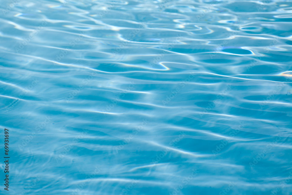 eau reflets surface piscine