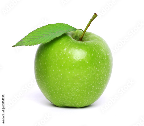 frischer grüner Apfel.