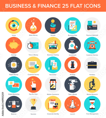 Business Icons.