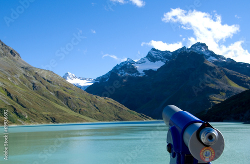 Silvretta-Stausee - Alpen photo