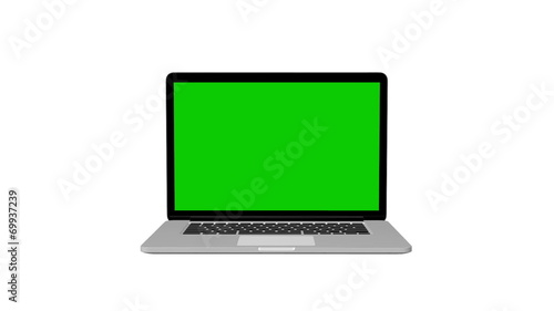 Notebook Animation With Green Screen