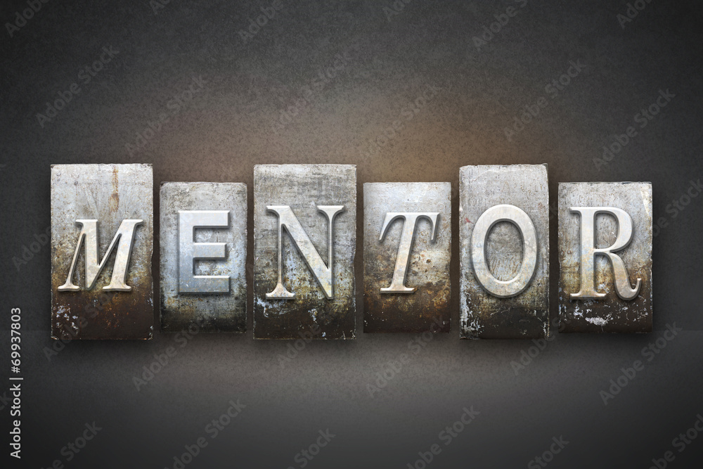 Obraz premium Mentor Letterpress