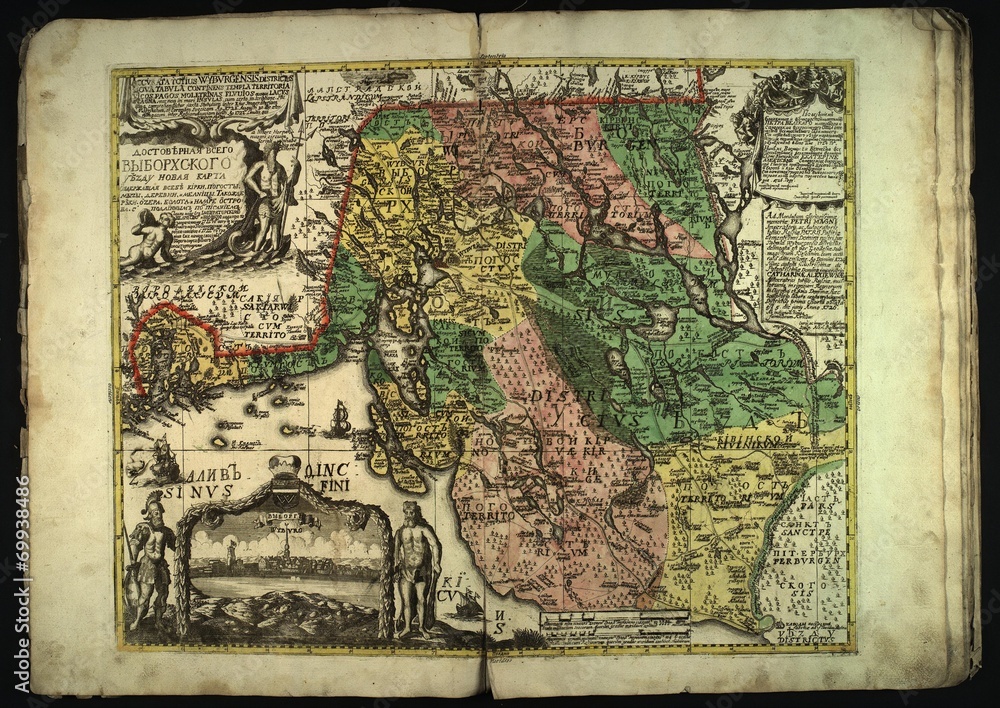 Fototapeta premium Vintage Europe