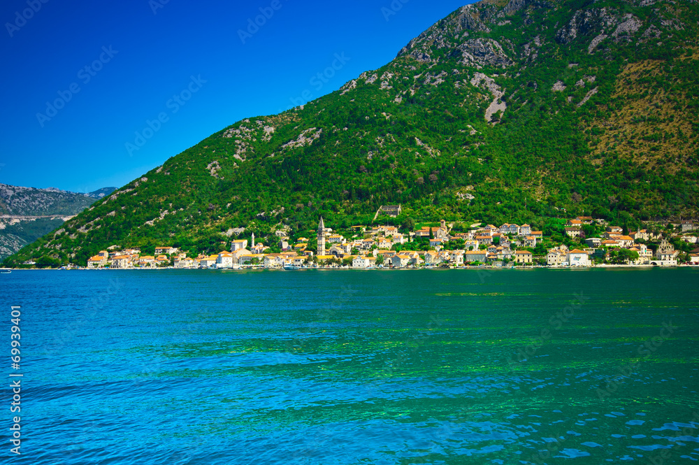 Sea shore at Herceg Novi, Montenegro