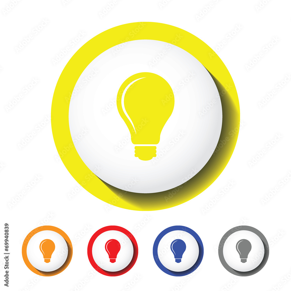 bulb icon , lighter icon bulb icon , lighter icon