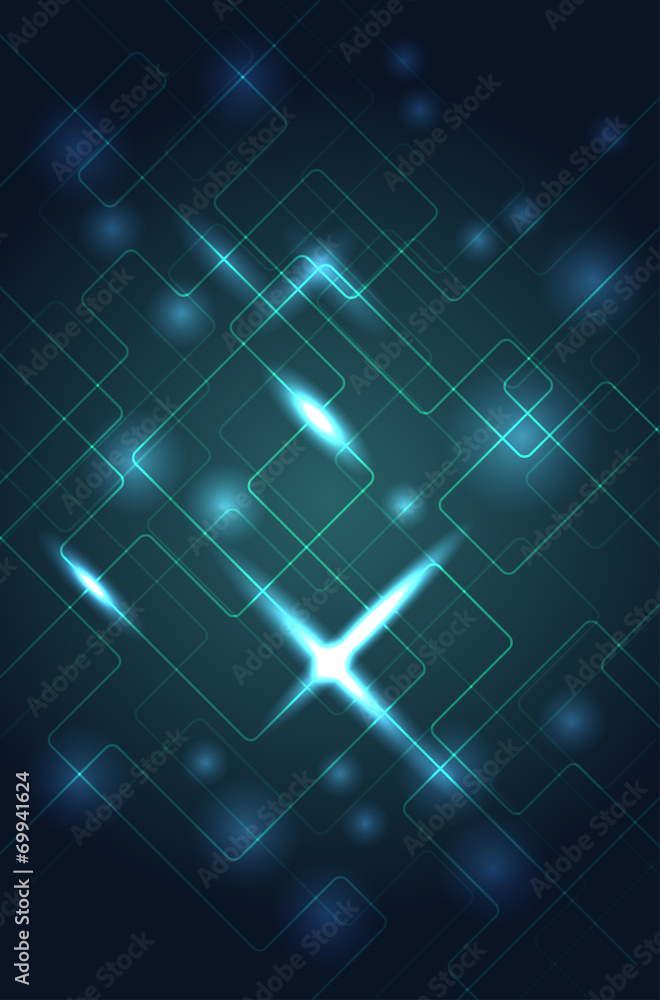 Abstract dark background with shiny rays Abstract dark background with shiny rays
