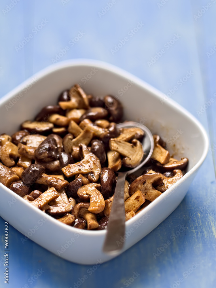 rustic sauteed mushroom