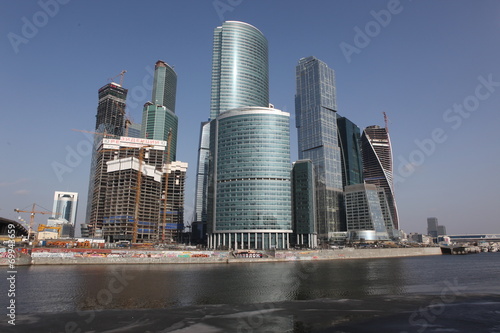 Famous and Beautiful  view Skyscrapers City international busine