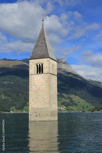Kirchenturm Reschensee © andrifoto