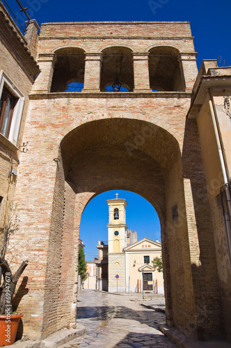 Porta degli Zingari.Torremaggiore. Puglia. Italy.