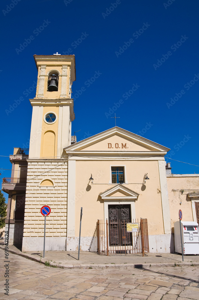 Church of Madonna della Strada. Torremaggiore. Puglia. Italy.