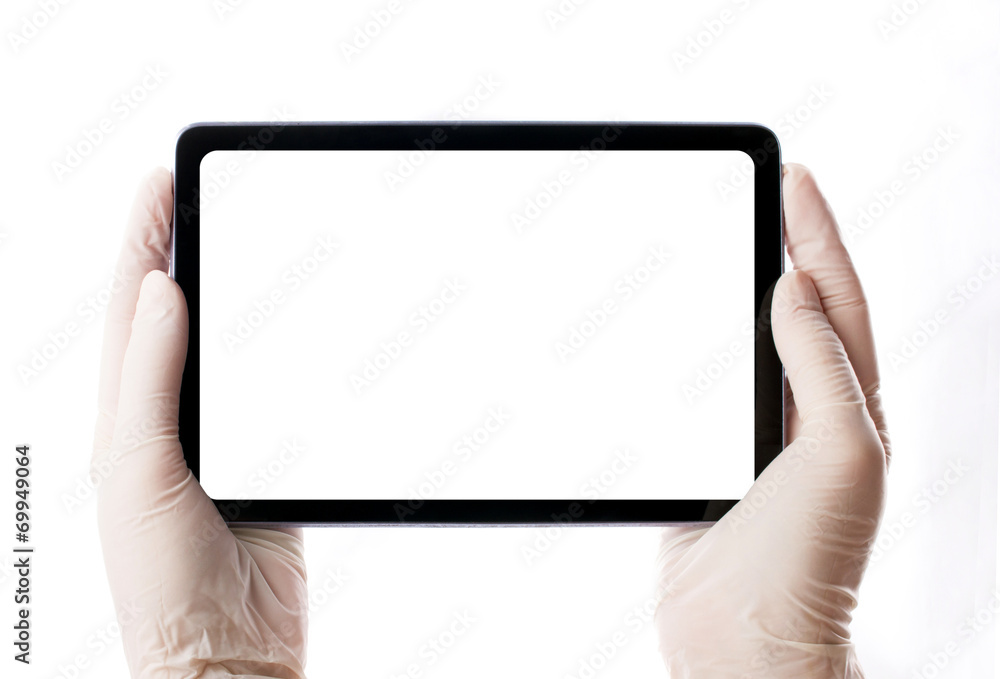 touchpad in hand touchpad in hand
